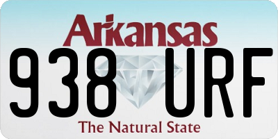 AR license plate 938URF