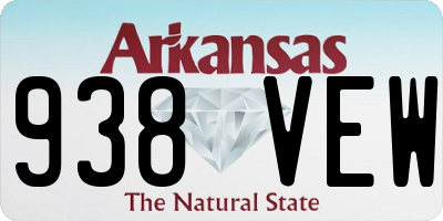 AR license plate 938VEW