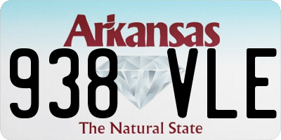 AR license plate 938VLE