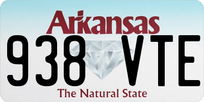 AR license plate 938VTE