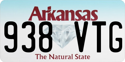 AR license plate 938VTG