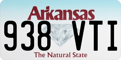 AR license plate 938VTI