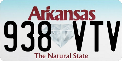 AR license plate 938VTV