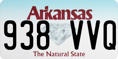 AR license plate 938VVQ