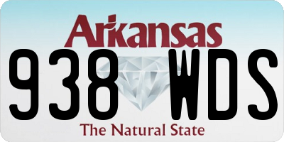 AR license plate 938WDS