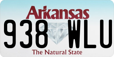 AR license plate 938WLU