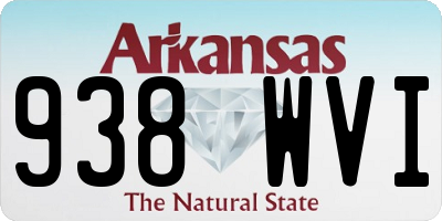 AR license plate 938WVI