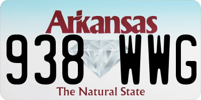 AR license plate 938WWG