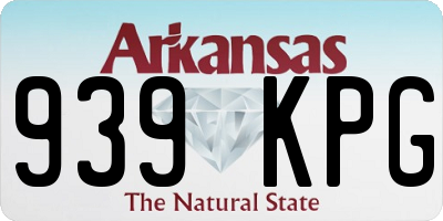 AR license plate 939KPG