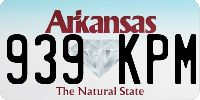 AR license plate 939KPM