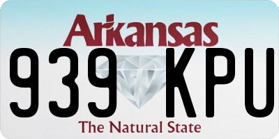 AR license plate 939KPU