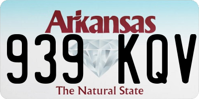 AR license plate 939KQV