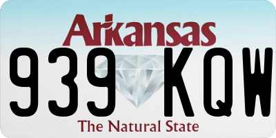 AR license plate 939KQW