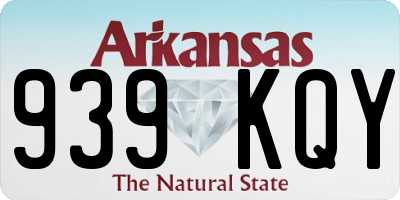 AR license plate 939KQY