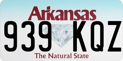 AR license plate 939KQZ