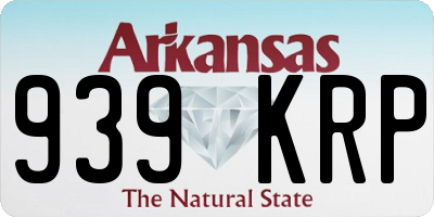 AR license plate 939KRP