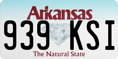 AR license plate 939KSI