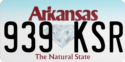 AR license plate 939KSR