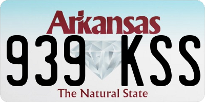 AR license plate 939KSS