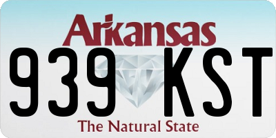 AR license plate 939KST