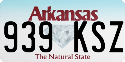 AR license plate 939KSZ