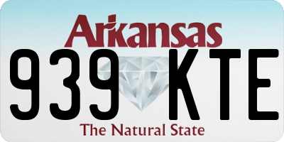 AR license plate 939KTE