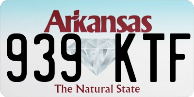 AR license plate 939KTF