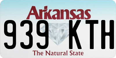 AR license plate 939KTH