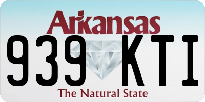 AR license plate 939KTI
