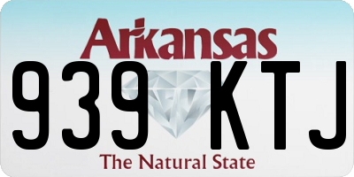 AR license plate 939KTJ