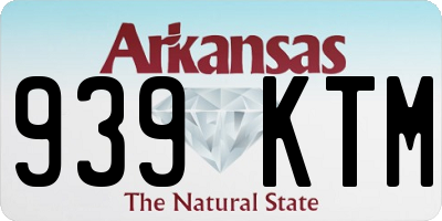 AR license plate 939KTM