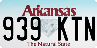 AR license plate 939KTN