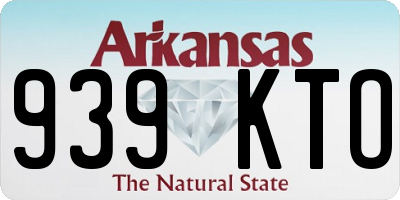 AR license plate 939KTO