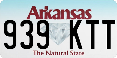 AR license plate 939KTT