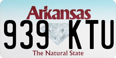 AR license plate 939KTU