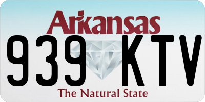 AR license plate 939KTV
