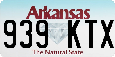 AR license plate 939KTX