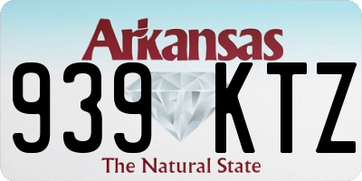 AR license plate 939KTZ