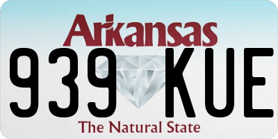 AR license plate 939KUE