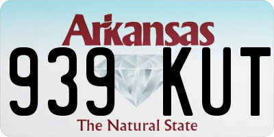 AR license plate 939KUT