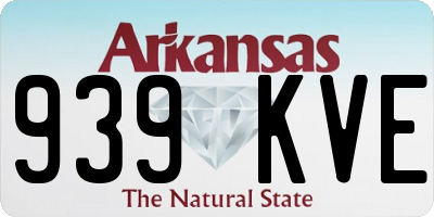 AR license plate 939KVE