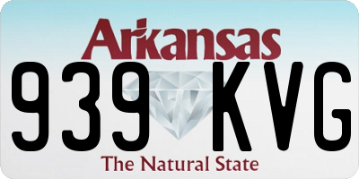 AR license plate 939KVG