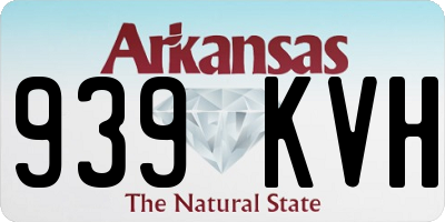 AR license plate 939KVH