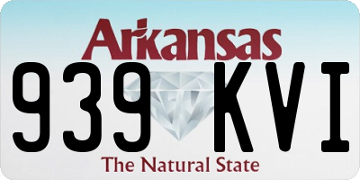 AR license plate 939KVI
