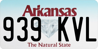 AR license plate 939KVL