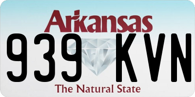 AR license plate 939KVN
