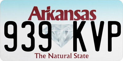 AR license plate 939KVP