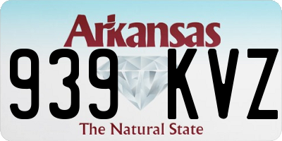 AR license plate 939KVZ