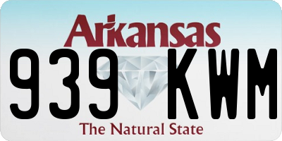 AR license plate 939KWM