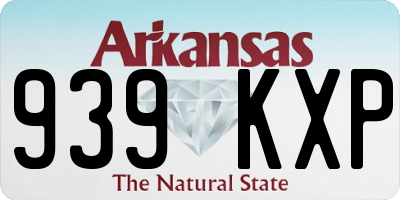 AR license plate 939KXP